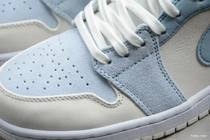 Rep Husky Blue DA4666-100 Mixed 1 Air Mid Textures Jordan 0528